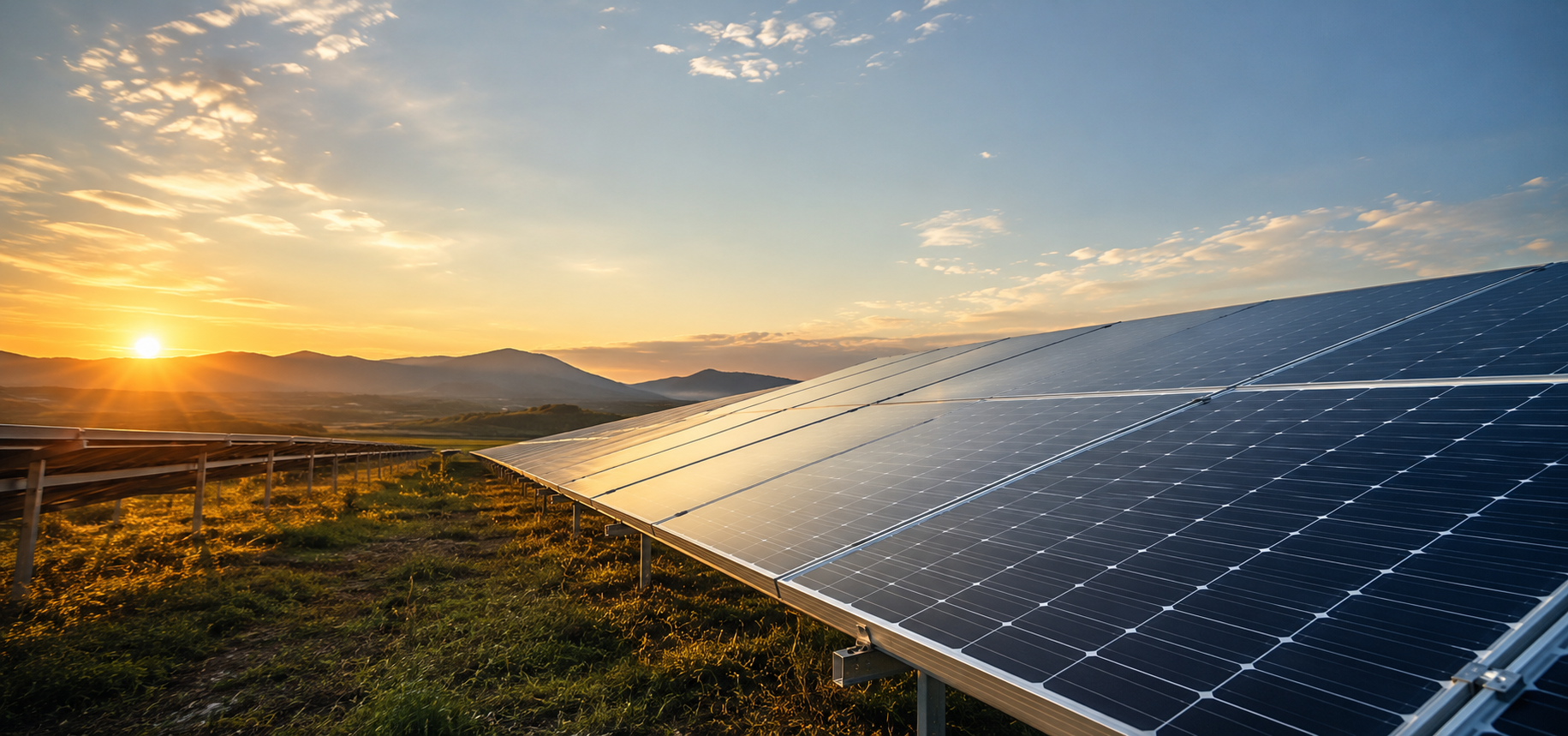 Utility-scale solar park with Avaada modules