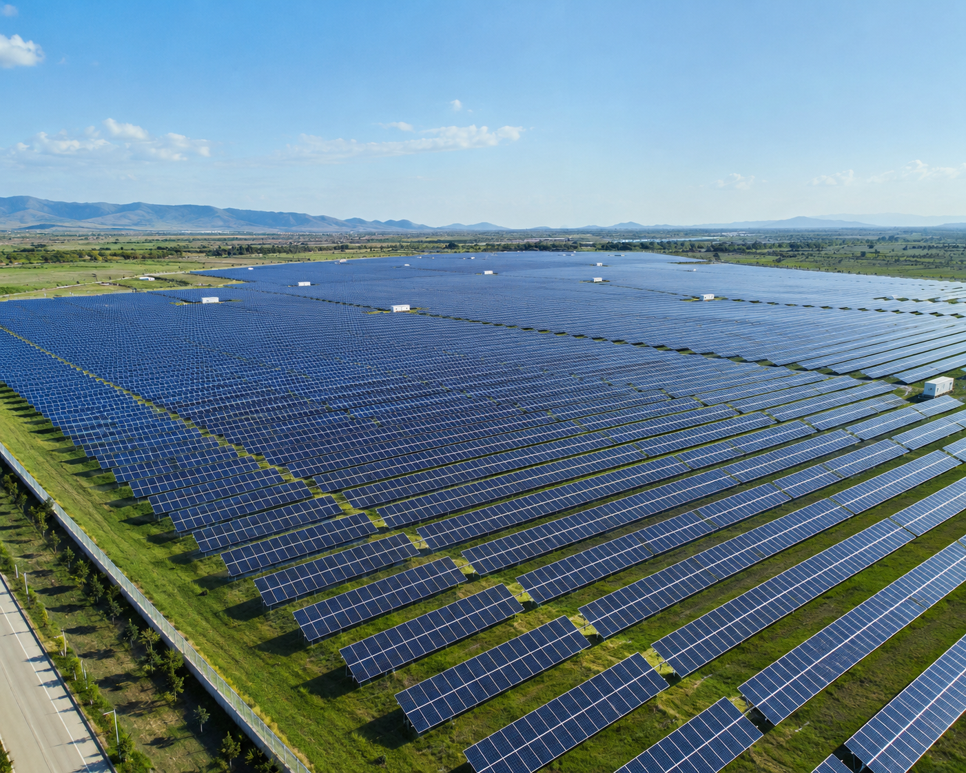 Avaada utility-scale solar installation